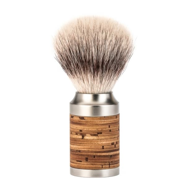 Mühle ROCCA Silvertip Fibre® Stainless Steel/Birch Bark Rakborste