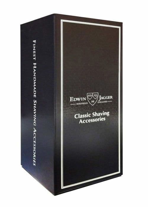 Rakborste - Edwin Jagger Rakborsteställ - 81P36AMZ - Edwin Jagger Pure Badger Ebony Black Rakborste