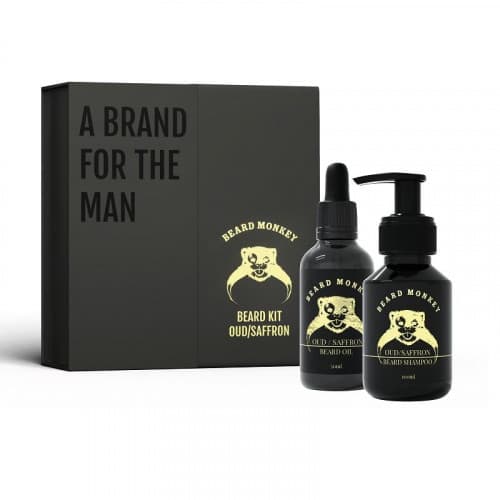 Giftset Beard Monkey Beard Kit Oud/Saffron 2022
