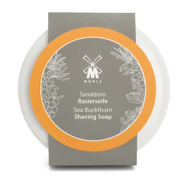 Mühle Shaving Soap Sea Buckthorn i porslinskål 65g