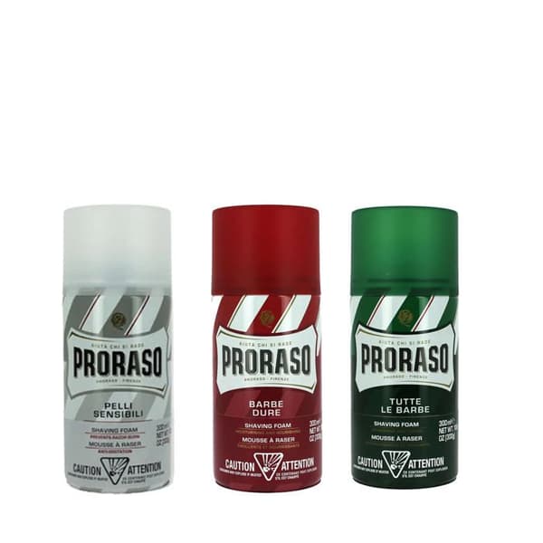 Raklödder och gel, Alla skägg, Proraso