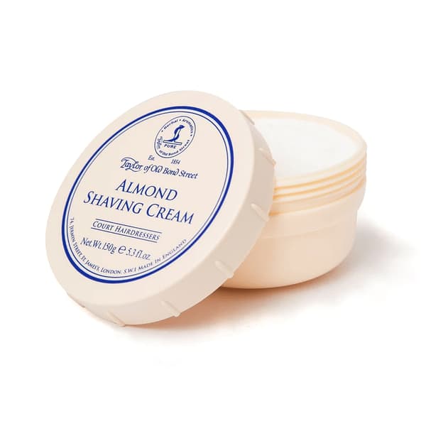 Taylor of Old Bond Street Shaving Cream Almond 150g