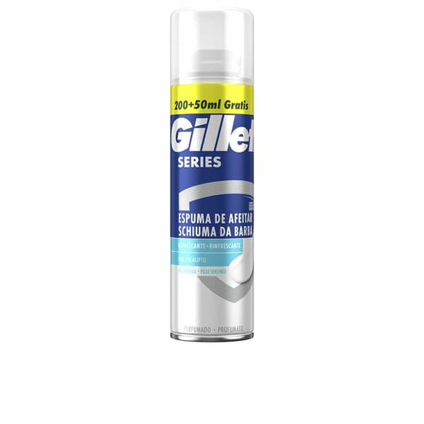 Partavaahto Gillette Series Virkistävä 250 ml