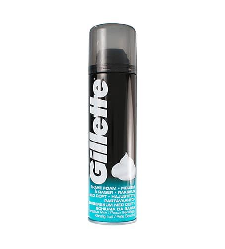 Gillette Sensitive Shaving Foam för känslig hud M 200ml