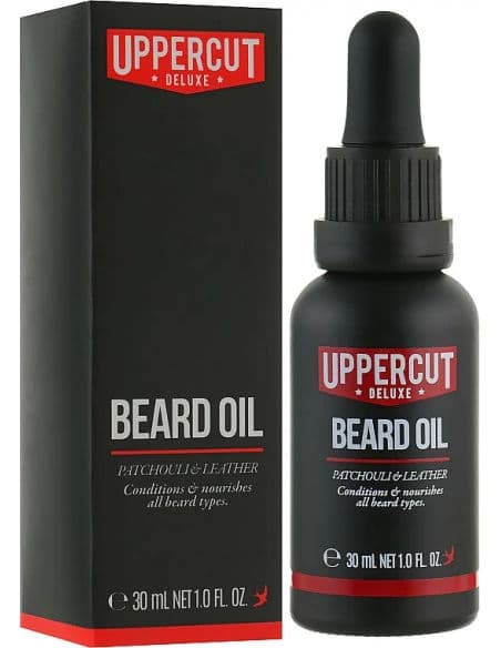 Uppercut Deluxe® Beard Oil Patchouil & Leather 30 ml