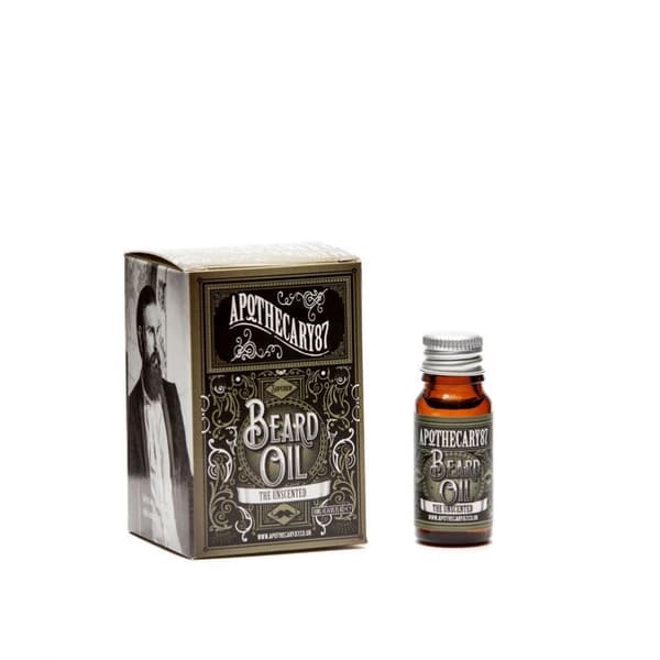 Apothecary 87® The Unscented skjeggolje 10 ml