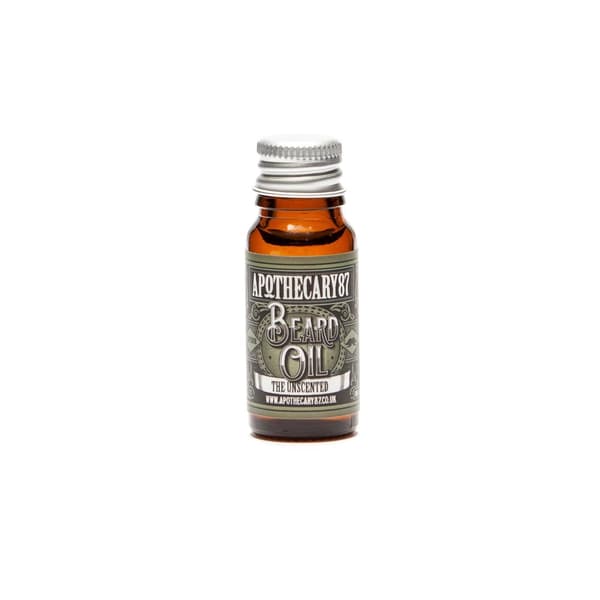 Apothecary 87® The Unscented skjeggolje 10 ml