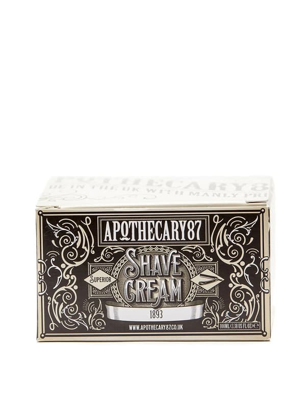 Apothecary 87® Sandalwood & Vanilla 1893 barberkrem 100 ml