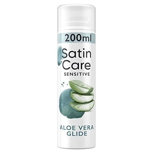 Rakgel - GILLETTE - Satin Care - Aloe Vera - 200ml - Hypoallergenisk