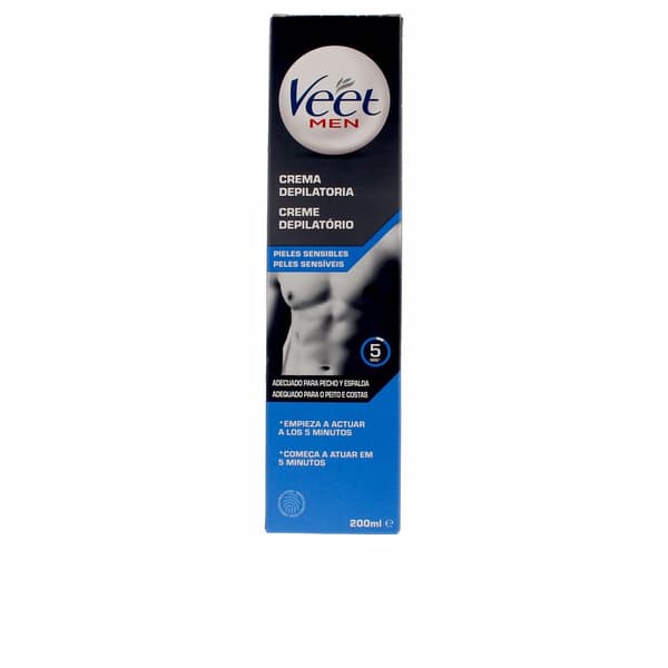 VEET MEN depilatory gel depilatory cream sensitive skin 200 ml