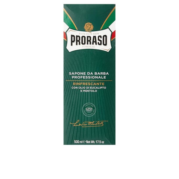 PRORASO PROFESSIONAL eucalyptus-menthol shaving cream 500 ml