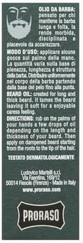 Miniatyrbilde 4 av 4: Huile pour barbe Proraso Cypress & Vetyver (30 ml)