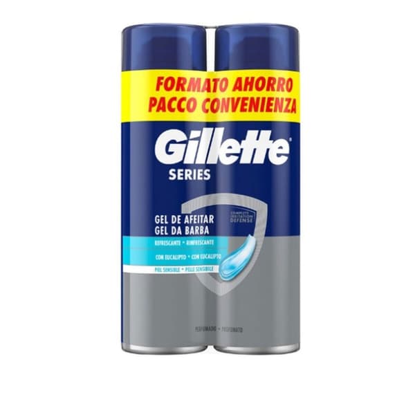 Barbergel Gillette SERIES 200 ml 2 enheder