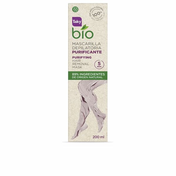 Hårborttagningsvax Taky Bio Natural 0% Purifying 200 ml