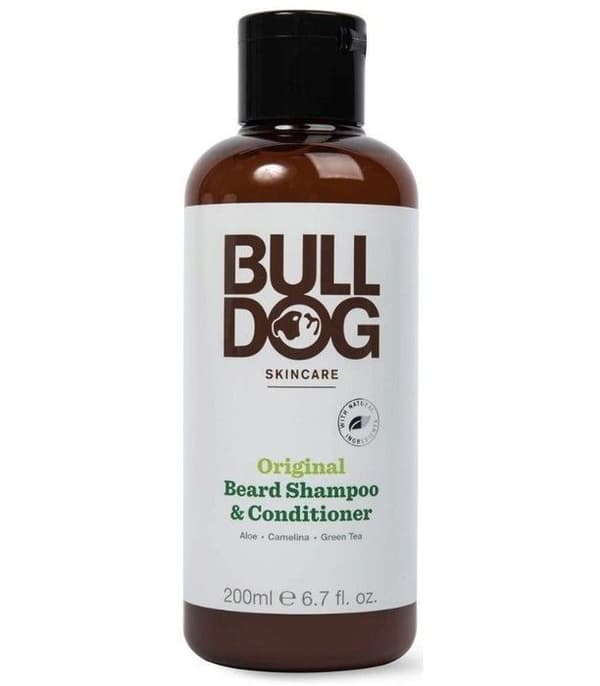 BULLDOG ORIGINAL FÖR MÄN SKÄGGHUVÅRDSKONDITIONER 200ML SCHAMPO