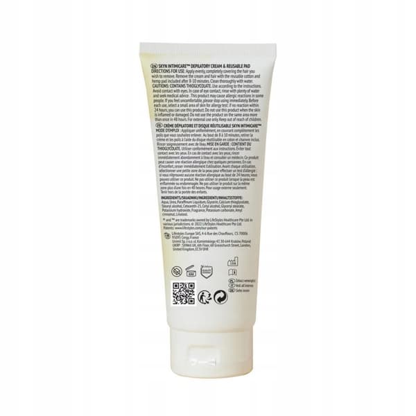 SKYN INTIMACARE hårfjerningscreme 150 ml