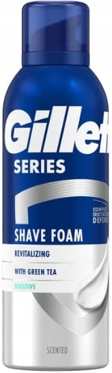 GILLETTE miesten partavaahto vihreä tee 200 ml
