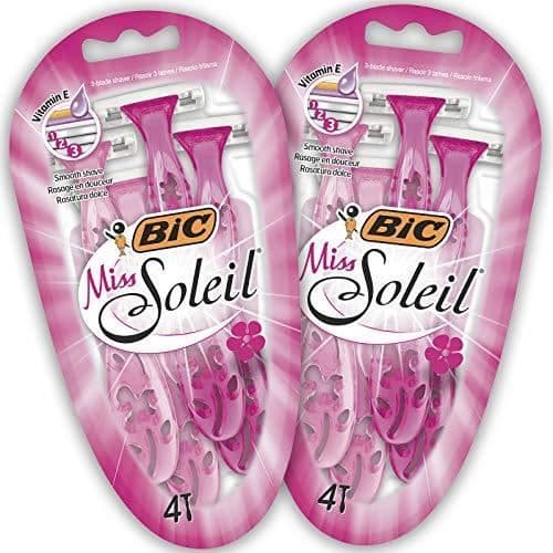BIC Miss Soleil engångsrakhyvlar för kvinnor - paket med 2 blister om 4