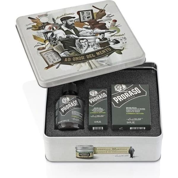 Proraso Cypress och Vetiver Beard Box