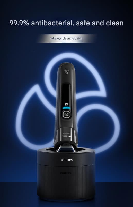 Philips trådlösa rakapparat, avsedd för honeycomb-serien S5831/S7731/S8050, effektivt rengöringsskydd