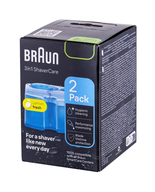 Braun 2-pak rengøringspatron