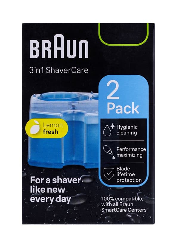 Braun 2-pak rengøringspatron