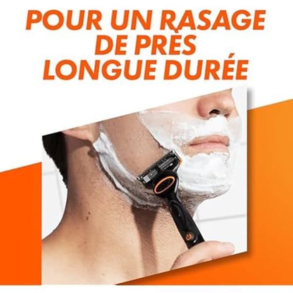 Rakapparat - GILLETTE - Fusion5 Power - 5 Anti-Friktionblad - Smörjband - Mikropulsering med Batteri