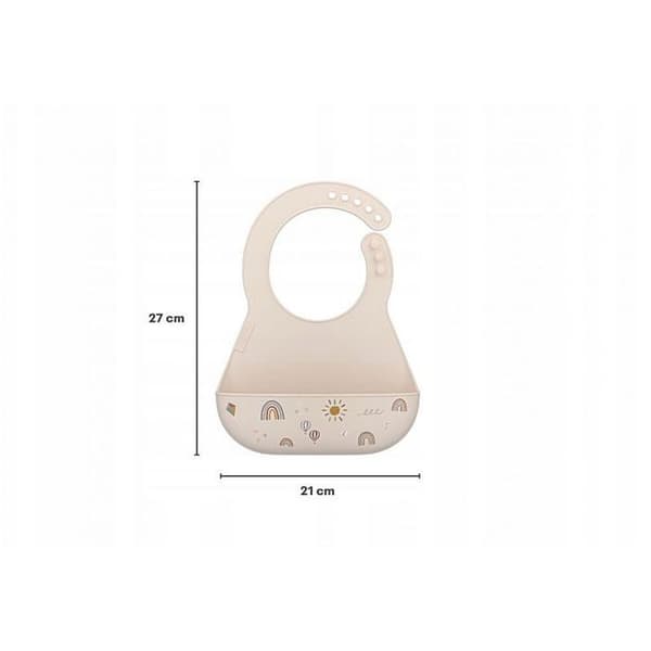 Skäggförkläde - skäggbibs Mepal SILIKONBIB MED LAPP MIO AMIS DE LA FORÊT 108034565408