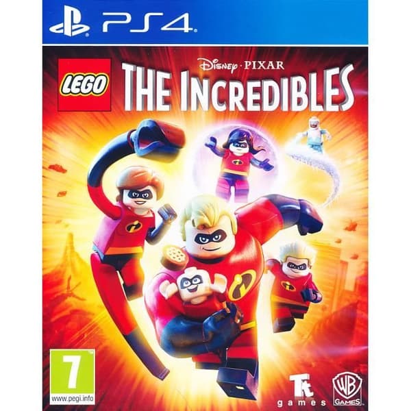 PS4-spel - Lego - Incredibles - Actionäventyr - För vuxna - Engelsk/dansk version