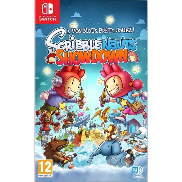 TV-spel - Scribblenauts - Showdown - 2 spellägen - 1 till 4 spelare - Multiplattform