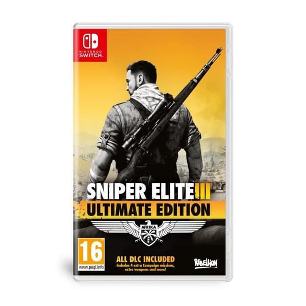 TV-spel - Sniper Elite - Ultimate Edition - WW2 - Nordafrika - Strategisk action