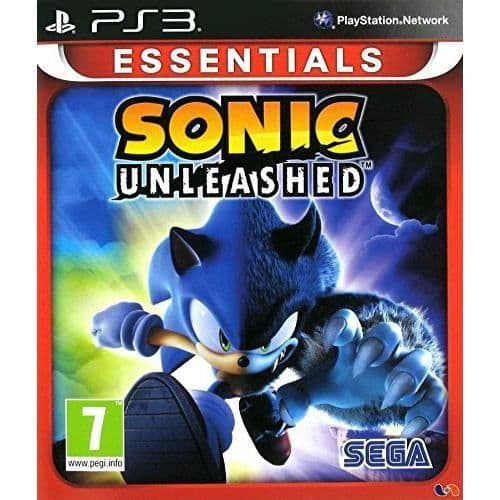 TV-spel - Sega - Sonic Unleashed - PS3 Essentials - Äventyr - Action - Barn- USED