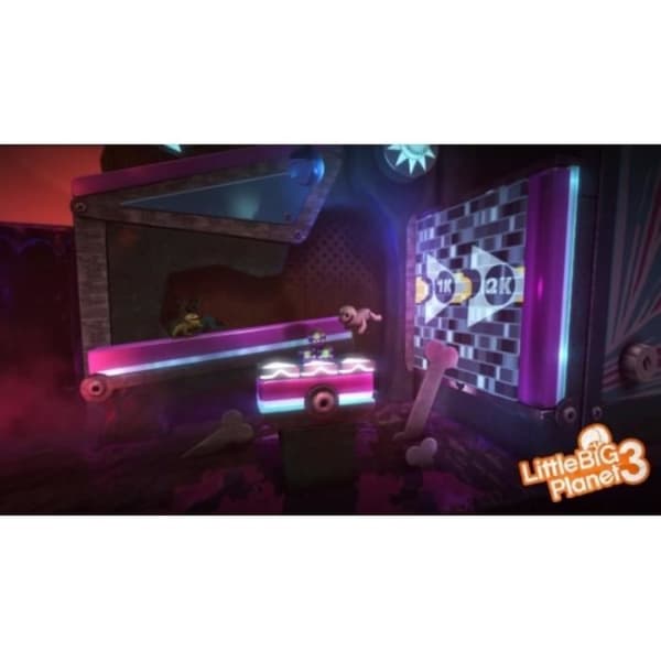 PS4-spel - Little Big Planet - Little Big Planet 3 - Kooperativt äventyr - Utforskning - Skapande- USED