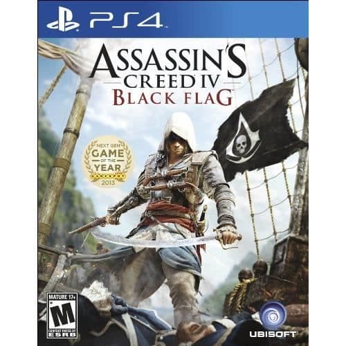 TV-spel - Ubisoft - Assassins Creed IV Black Flag - PlayStation 4 - Färg: Svart - Publik: Vuxen- USED