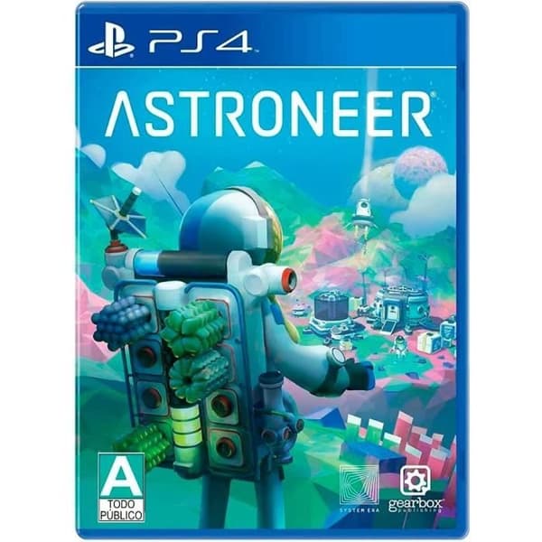 Astroneer - PS4 - Omforma marken - Överlev på och utforska - Fäst ihop komponenter- USED