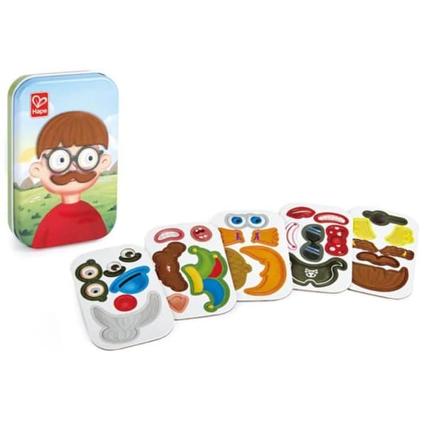 Magnetisk roligt ansikte matchande spel Hape Toy
