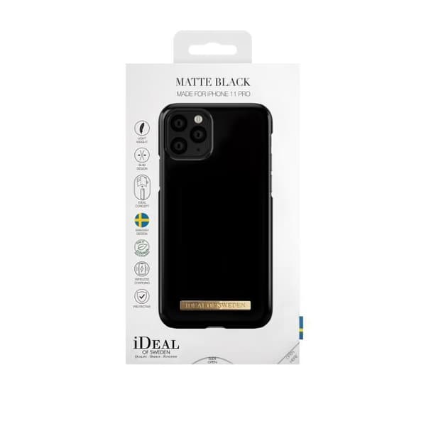 iDeal of Sweden iPhone 11 Pro Modefodral Mattsvart