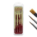 Miniatyrbild 1 av 4: Army Painter Hobby Starter Brush Set | 3 baslack-, detalj- och torrborsteborstar i syntetiska borst från Toray