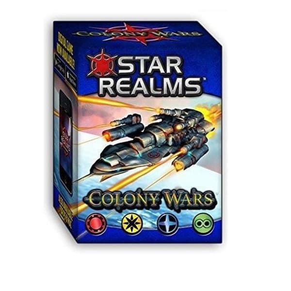 Kortspel - Star Realms - Colony Wars - Självständigt tillägg - 2 spelare - Erovringsstrategi