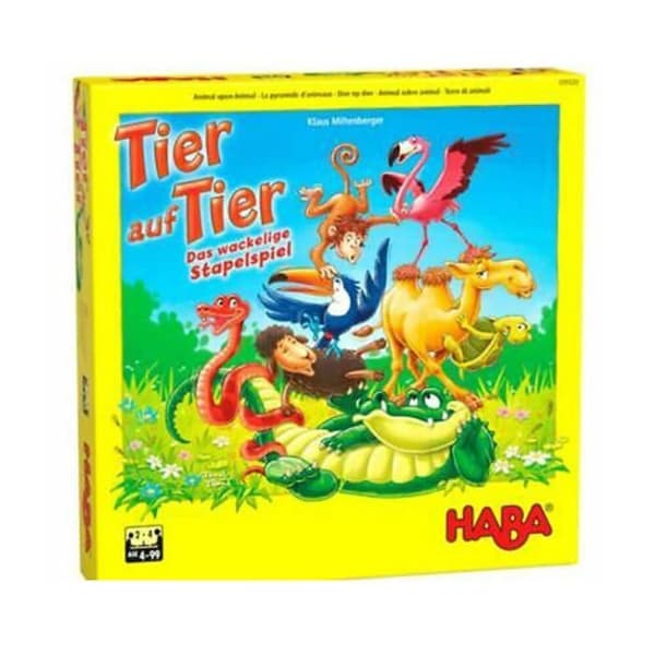 Tier auf Tier Das wackelige Stapelspiel Brädspel