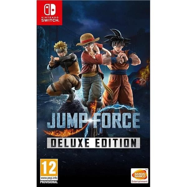 Videospel - JUMP FORCE - Deluxe Edition - Över 50 karaktärer - DLC inkluderat - 16 Shonen Jump-franchiser- USED