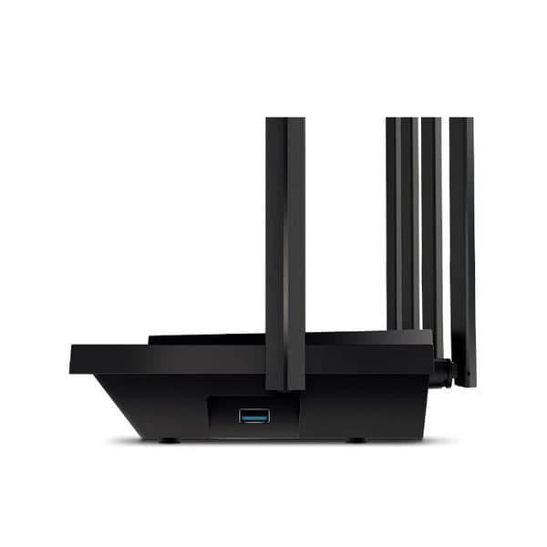 Wi-Fi-router - TP-Link - Archer AX73 - Wi-Fi 6 - Svart - EU-adapter ingår