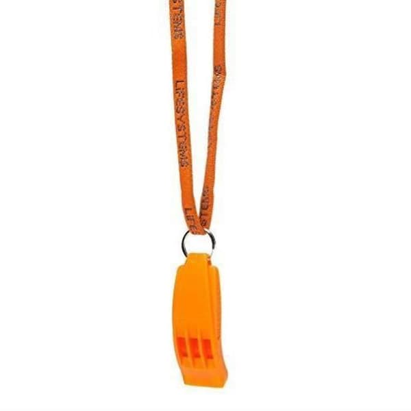 Life Systems LS HURRICANE WHISTLE, Orange, One Size