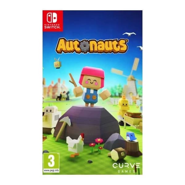 Autonauts - Switch - Simuleringsspel - Automatisering - Kolonisering - Visuell programmering