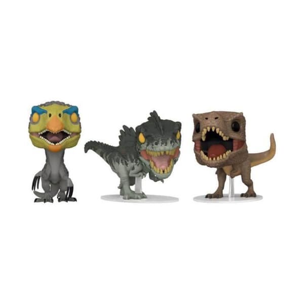 Jurassic World 3 Dominion Dinosaurs US Exklusiv Pop! 3 förpackning