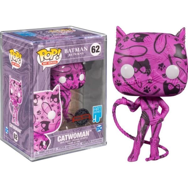 Catwoman (Artist Series) US Exc. Pop! Vinyl med skydd