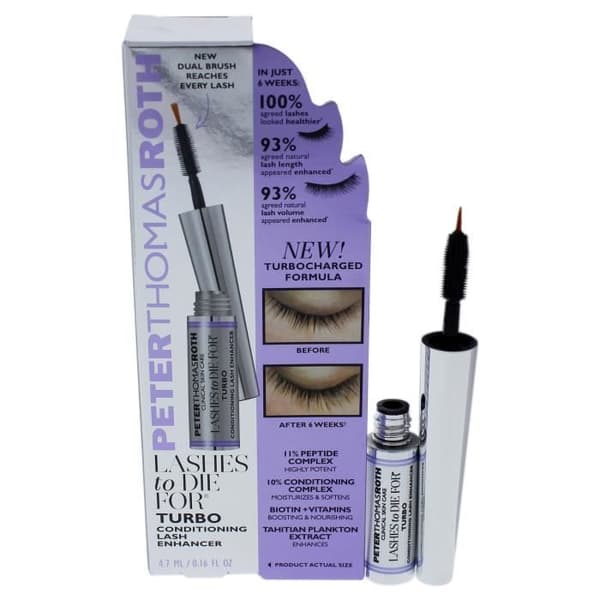 Lashar att dö för Turbo Conditioning Lash Enhancer av Peter Thomas Roth för kvinnor - Behandling 0,16 oz