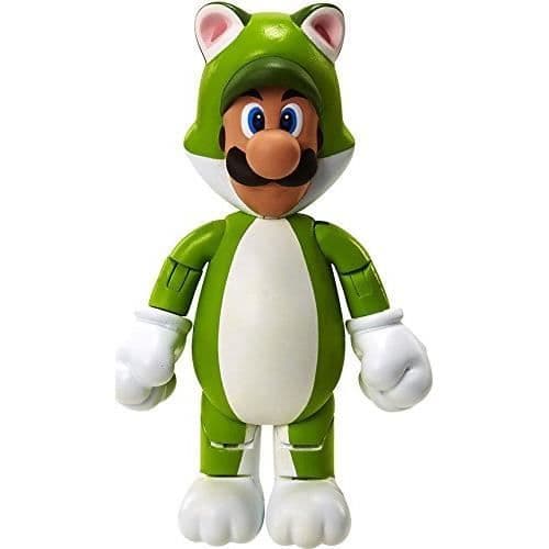World of Nintendo 91426 2.5 Katt Luigi Actionfigur