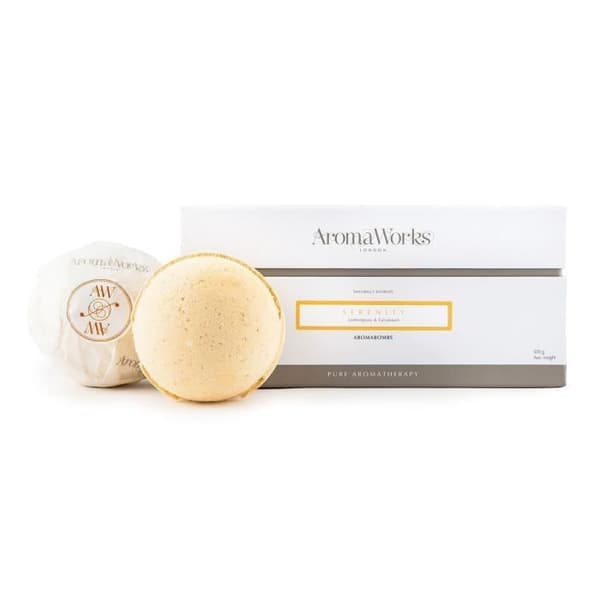 Inspire AromaBomb Duo från Aromaworks för Unisex - Badbomb 2 x 8,81 oz