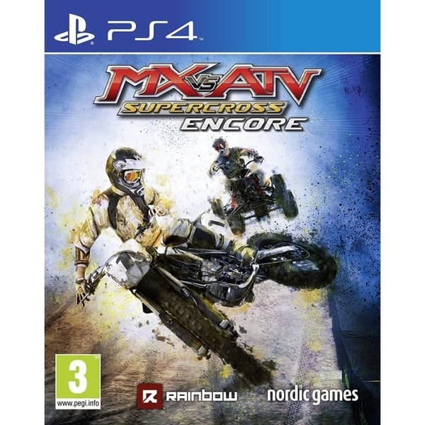 Videospel - Nordic Games - MX Vs ATV Supercross Encore - 30 banor - Karriärläge - PS400112